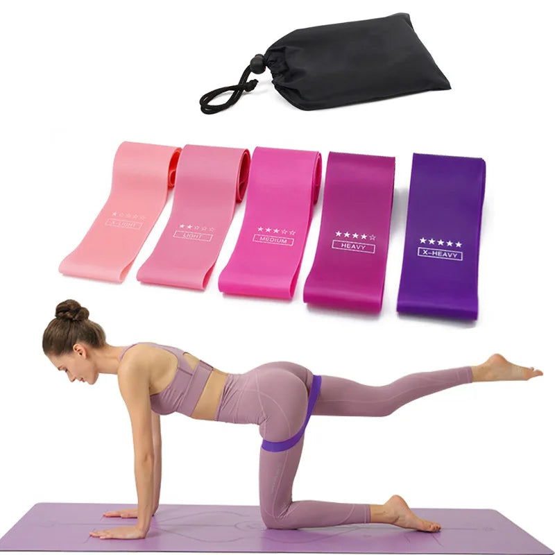 FlexFit Resistance Bands – Mini Bands for Strength, Yoga, Pilates & CrossFit